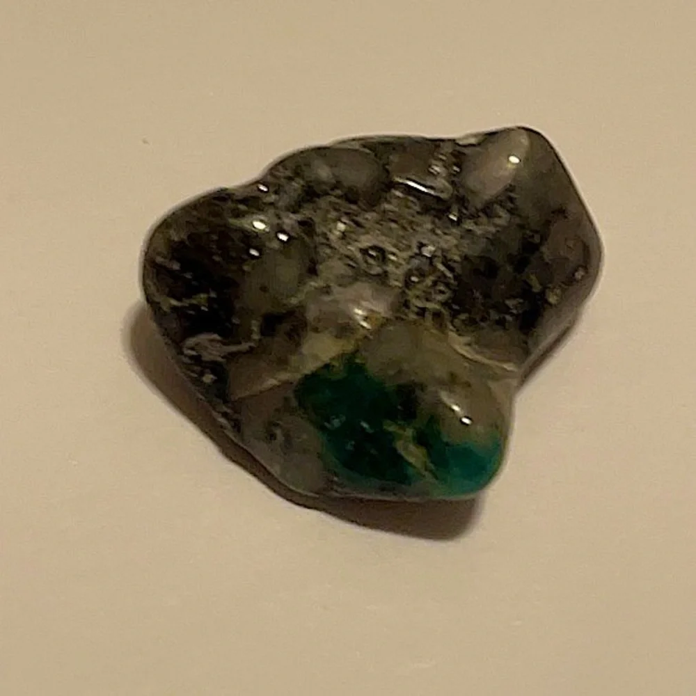 Brazilian Emerald, Mica, Indigenous Stone💚 Tumbled & Super Polished - Picture 13 of 16
